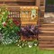 Natural Fir Wood Raised Garden Bed with Hanging Roof, Trellis and Planter Box